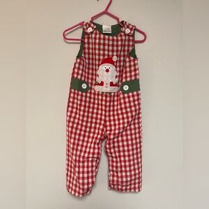 NWOT Christmas baby romper size 6-12M